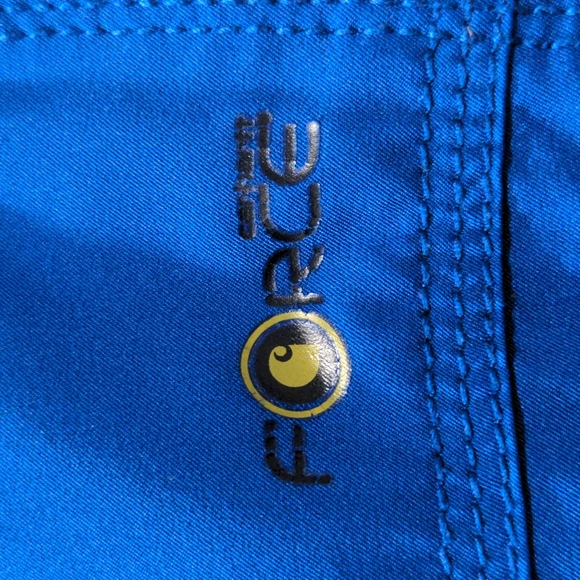 Carhartt Women's Force Scrub Bottoms Blue with Yellow Drawstring Size Small - Picture 3 of 6